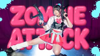 【朱猫×わたし】ゾンビアタック 歌って踊ってみた【歌踊コラボ部門】